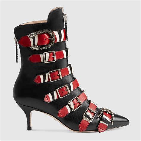 gucci buckle ankle boots|Gucci ankle boots women.